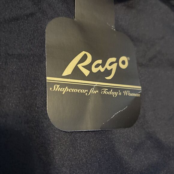 Rago New York High Waist Leg Shaper Light shaping Black Style 518X NWT 8X/46 - Picture 5 of 9